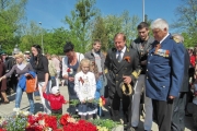 Калининград День Победы, мемориал 1200 гвардейцам. фото 12