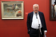 Валерий Пустарнаков на выставке "Мгновения эпохи" в Калининградском музее изобразительных искусств