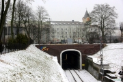 Тоннель, ведущий к бывшему Северному вокзалу (Nordbahnhof) в Кёнигсберге