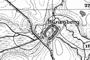 Городище Хюненберг на карте
