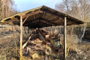 Заброшенные строения бывшего зверосовхоза "Береговой" в Ладушкине