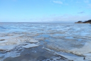 Калининградский залив зимой