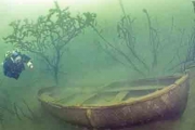 Озеро Янтарное, подводный пейзаж