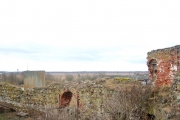 Замок Шаакен - остатки крепостной стены