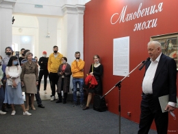 Открытие выставки "Мгновения эпохи" в Калининградском музее изобразительных искусств
