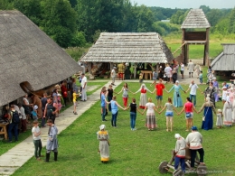 Праздник в парке-музее "Ушкуй", Калининградская область