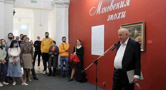 Открытие выставки "Мгновения эпохи" в Калининградском музее изобразительных искусств